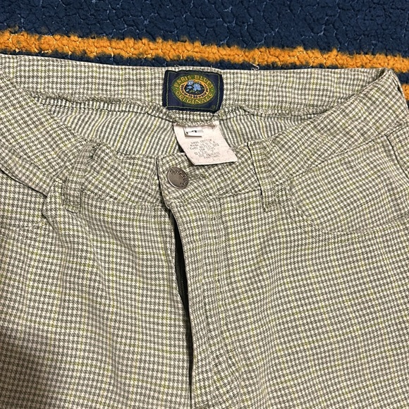 Vintage Y2K Paris Blue plaid pants - Picture 3 of 4